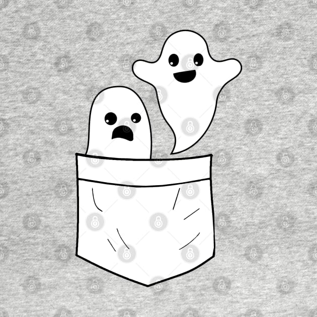 Ghosted Spooky Pocket by PeakedNThe90s